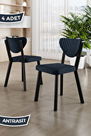 Chair Anthracite Legs Black