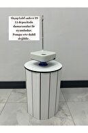 جعبه بطری چوبی | 19 LT Deposit Compatible | طراحی شیک مدرن | به استثنای پمپ-thumb