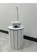 جعبه بطری چوبی | 19 LT Deposit Compatible | طراحی شیک مدرن | به استثنای پمپ-thumb