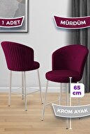 Damson Chair Chrome Plated Leg