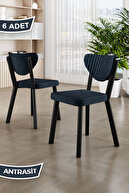 Chair Anthracite Legs Black