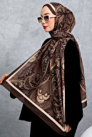 شال نخی با طرح رترو قومی، پارچه وارداتی، شال با کیفیت بالا و فصل جدید-thumb