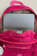 کوله پشتی پنبه ای کیف مدرسه کیف لپ تاپ و مسافرتی ضد آب 40x30cm 18lt-thumb