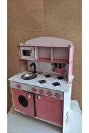 ست آشپزخانه 3 میلی متری اسباب بازی چوبی با هدیه سورپرایز-thumb