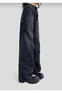 شلوار جین جیبی کیسه ای بازیافتی Y2K-thumb