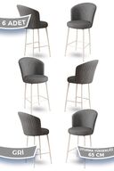 Chair Gray Legs White