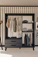 GM 070-C Novado Black Handle Anthracite Legs Pegs Pegs-thumb