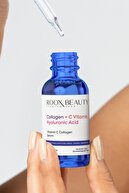 Roox Beauty Kolajen - C Vitamini - Hyaluronik Asit - Hücre Yenileyici Yüz Serumu 30 Ml