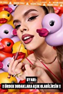 لب لب چاق و چله اردک که ظاهری کامل دارد - 02 صورتی رنگ آمیزی-thumb