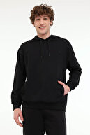 Lumberjack Mb Sn73 Hoodıe 5Fx Siyah Erkek Sweatshirt A101939609