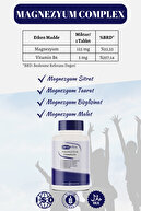 تبلت مجتمع منیزیم 60 (منیزیم بیسسینات ، مالات ، تورات ، سیترات + ویتامین B6)-thumb