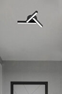 Mirador (قاب سیاه، نور سفید طبیعی) لوستر مدرن Plafonier LED، سالن، آشپزخانه، اتاق نشیمن-thumb