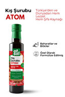 شربت شربت زمستانی اتم حاوی ملاس مخروط ، زنجبیل ، اکیناسه و عصاره های گیاهی 350 گرم-thumb