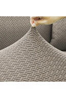 پوشش صندلی روکش مبل با لاستیکی ، سه روتختی مبل مبل سه نفره-thumb