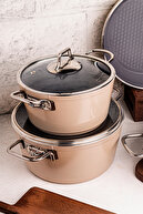 آشپزخانه انبه با شکوه کریستال 7 قطعه ظروف پخت-thumb