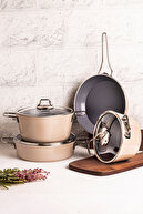 آشپزخانه انبه با شکوه کریستال 7 قطعه ظروف پخت-thumb