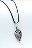 Silver. Leather. Rope