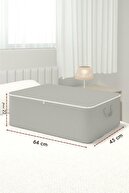 6 عدد کیسه ذخیره سازی بازالت آنتراسیت بزرگ 64 x 45 x 22 سانتی متر-thumb