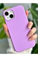 iPhone 13 - 14 - 15 مخملی مخملی سازگار با پوشش سیلیکون مایع ضد زنگ-thumb