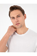 نخی 100 ٪ پنبه ای باریک و باریک تیشت تیشرت اساسی 50306980-VR019-thumb