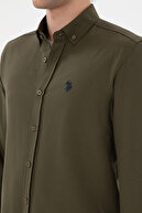 پیراهن اصلی آستین بلند خاکی 502967777-VR027-thumb