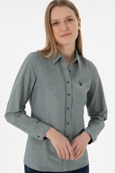 پیراهن آستین بلند زنانه سبز تیره 50297002-VR079-thumb