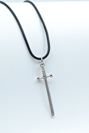 Silver. Leather. Rope
