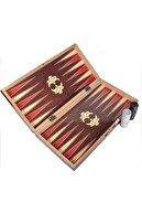 ست تخته نرد و شطرنج با آبکاری متوسط-thumb