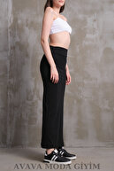 دامن مدادی بلند پارچه مشکی عثمانی-thumb