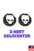White SKULL- 2 pcs
