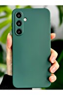 Galaxy A55 سازگار در داخل مخملی مخملی قابل انعطاف سیلیکون-thumb