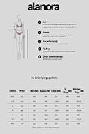 شلوار جین Palazzo Vintage با جلوه کم رنگ دور کمر زنانه-thumb