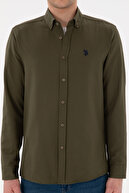 پیراهن اصلی آستین بلند خاکی 502967777-VR027-thumb