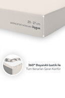 100 ٪ ورق های تایر شانه ای پنبه ای - قدرت یکپارچه | پسر جستجو | اندازه به علاوه - مجهز - بژ-thumb