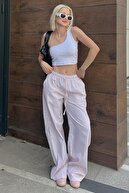 شلوار کمر قابل تنظیم پودر شلوار کشیده شده MG2087-thumb