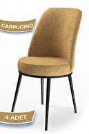 Chair Cappuccino Feet Black