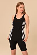 Black Thin Striped