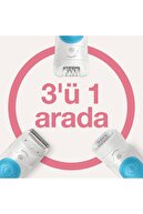 Silk-épil 5 5605 Sensosmart، بی سیم، مرطوب و خشک، اپیلاتور 3 در 1-thumb