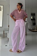 شلوار کمر قابل تنظیم پودر شلوار کشیده شده MG2087-thumb