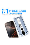 Apple iPhone 12 - 12 برنامه سازگار با دستگاه با قاب مشکی دستگاه محافظ صفحه نمایش شیشه ای کامل-thumb