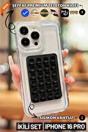 Transparent Case and Black Suction Cup