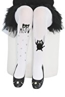 White-Black Cat