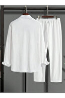 شلوار پیراهن آستین بلند مردانه تیم تیمی Bürümcük-thumb