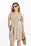 slim fit dress slacks Tie-Dye Flare Camisole Dress LSN0015