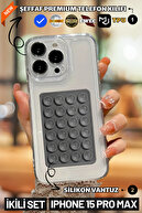 Transparent Case and Dark Grey Suction Cup