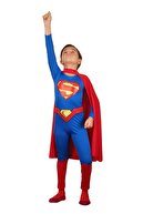 Superman Süperman Basic Kostüm (7-9)