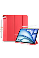 Apple iPad Air 11Inç M2/M3 Air 4/5.NESiL 10.9 مورد سازگار مورد سازگار با ایستاده هوشمند چرمی PU-thumb