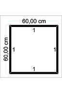 قاب ورودی و راهروی پیش برش تزئینی قابل رنگ آمیزی 2.5 سانتی متر-thumb