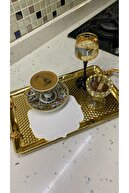 ست 6 عدد دستمال کوکتل ساده | نخودی-thumb