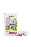 چای گیاهی رویای توت فرنگی و چای بدون کافئین کودکان - بسته 18 کیسه های هرمی PLA، ویتامین C، برگ توت فرنگی...-thumb